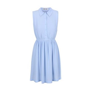 Rochie cu guler GINGER+SOUL albastru deschis