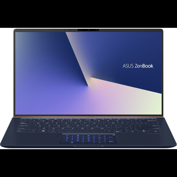 Ultrabook Asus ZenBook 14 Intel Core Whiskey Lake (8th Gen) i7-8565U 1TB SSD 16GB FullHD Royal Blue Metal Tastatura ilum. ux433fa-a5354