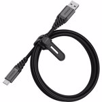 Cablu pentru incarcare si transfer de date Otterbox Premium USB/USB Type-C 1m Negru 78-52664