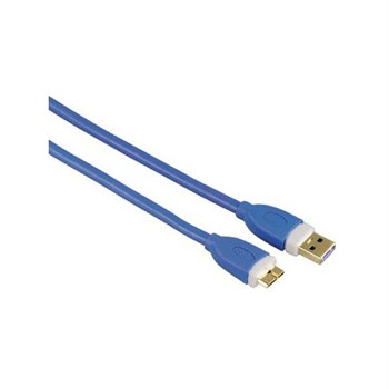 Cablu micro USB 3.0 HAMA 39682, 1.8m, albastru