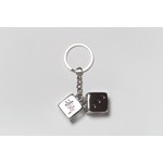 Metal Dice Keychain