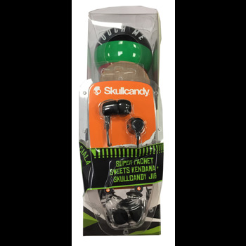 Pachet casti Skullcandy Jib Black + Kendama