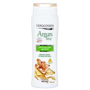 Lapte de corp nutritiv Argan Line 400 ml