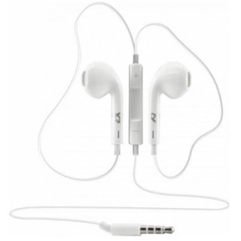 Casti in-ear cu microfon SBox IEP-204W Alb cpc00499