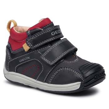 Ghete GEOX - B Toledo B. B. B9446B 0AF85 C4075 Dk Navy/Red