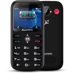 Telefon Seniori Allview D3 Senior, 3G, Dual Sim (Negru)