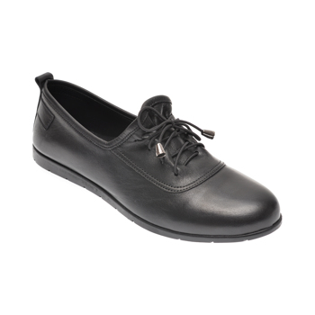 Pantofi ECLIPSE negri, 408, din piele naturala
