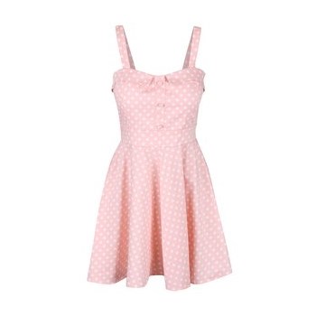 Rochie roz cu buline Apricot