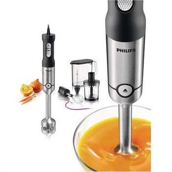 Philips Mixer vertical Avance Collection HR1655/90, 600 W, 1.7 l, 20 viteze, negru