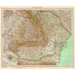 Harta Romania Mare 1929