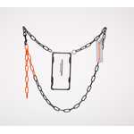 Cross/Phonez Chain Case Black/ Orange