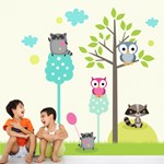 Sticker decorativ Padurea vesela