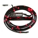 Accesoriu carcasa NZXT Sleeved LED Lighting Kit Red