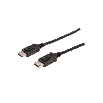 DISPLAYPORT CONNECTION CABLE/M/M 3.0M W/INTERLOCK DP 1.2 CONF