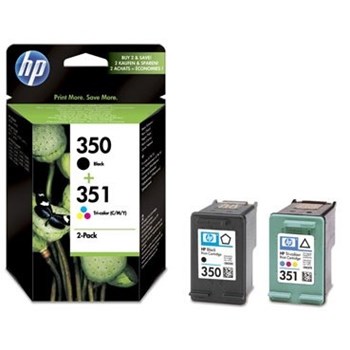 Combo-pack HP 350 351 Inkjet Print Cartridges sd412ee