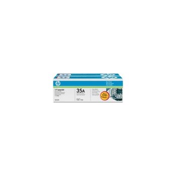 Toner HP 35A (Negru - pachet dublu)