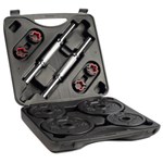 Set gantere bodybuilding 20 kg DOMYOS