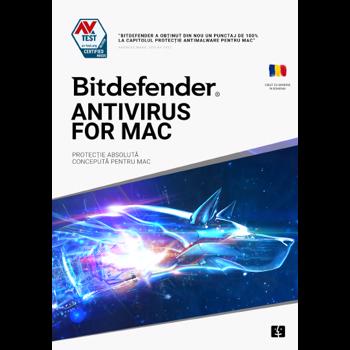 Antivirus Bitdefender Antivirus pentru Mac 2020, 1 Dispozitiv, 3 Ani, Licenta noua, Electronic