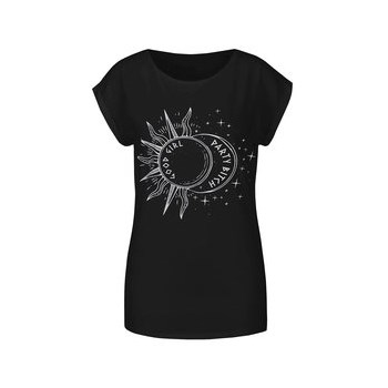 Tricou negru ZOOT Original Bitch din bumbac cu print pentru femei