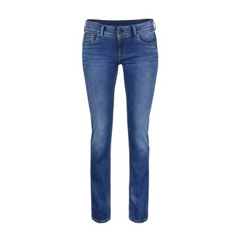 Blugi albastri drepti Pepe Jeans Saturn