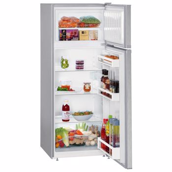 Frigider cu doua usi Liebherr CTel 2531, 233 l, SmartFrost, VarioSpace, Clasa A++ (Inox)