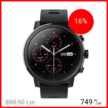 Smartwatch Amazfit Stratos MultiSport GPS Negru