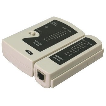 Tester cablu de retea RJ-11/ RJ-45/ RJ-12, LogiLink WZ0010