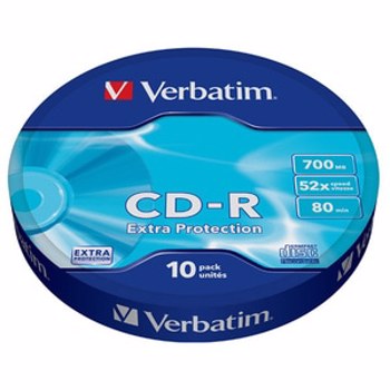 CD-R VERBATIM 43725, 52x, 700MB, 10buc