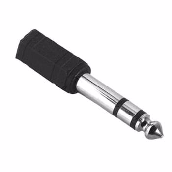 Adaptor audio stereo jack 6.3 mm - priza 3.5 mm HAMA 43368