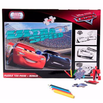 Puzzle, Cars, 100 piese