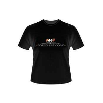 Tricou negru diafragma - marimea L