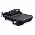 Gratar electric 2 in 1 Heinner HEG-F20002P, 2000W, negru