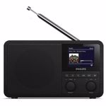 Radio cu ceas Philips TAPR802/12 (Negru)