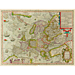 Harta Europa 1620