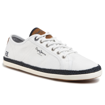 Espadrile PEPE JEANS - Maui Basic PMS10280 White 800