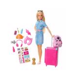 FWV25 Doll and Travel Set with Puppy