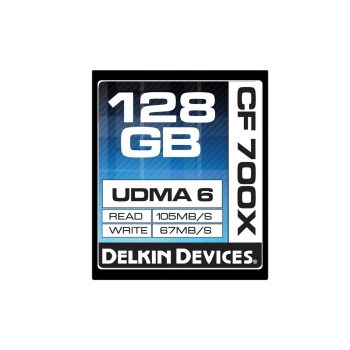 Delkin CF 128GB 700X - Card de memorie UDMA 6