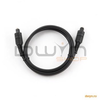 CABLU TOSLINK OPTIC, black, 7.5m, GEMBIRD 'CC-OPT-7.5M'