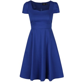 Rochie albastra cu decolteu sweetheart - Dolly & Dotty Claudia