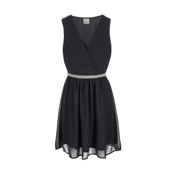 Rochie cu centura decorativa VERO MODA Sallie - negru