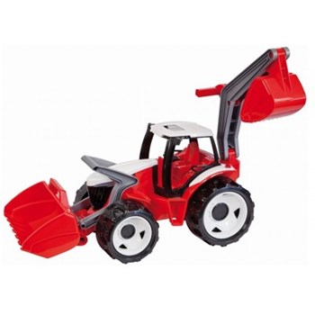 Tractor cu excavator si cupa Gigant plastic, 102 cm, sustine 100 kg