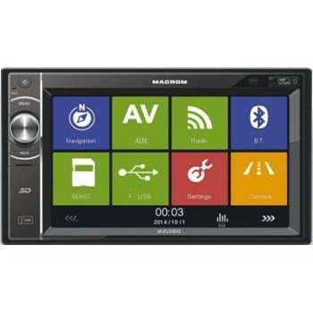 Multimedia Player auto Macrom M-DL5000 4x45W USB Touchscreen Bluetooth GPS