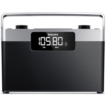 Radio portabil Philips AE243012 Ceas 1W Black ae2430/12