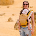 Manduca XT Denim Gold - Marsupiu Ergonomic