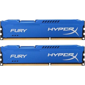 Kit Memorie HyperX Fury Blue 8GB 2x4GB DDR3 1866 MHz hx318c10fk2/8