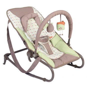Balansoar portabil Bubble almond/taupe