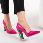 Pantofi Leliko Roz