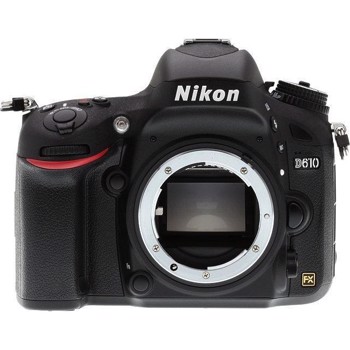 Aparat foto DSLR Nikon D610, 24.3MP, Body, Black