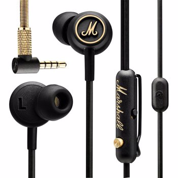 Casti audio In-ear Marshall Mode EQ cu microfon, Negru