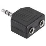 ADAPTOR JACK 3.5 TATA-2X3.5 MAMA